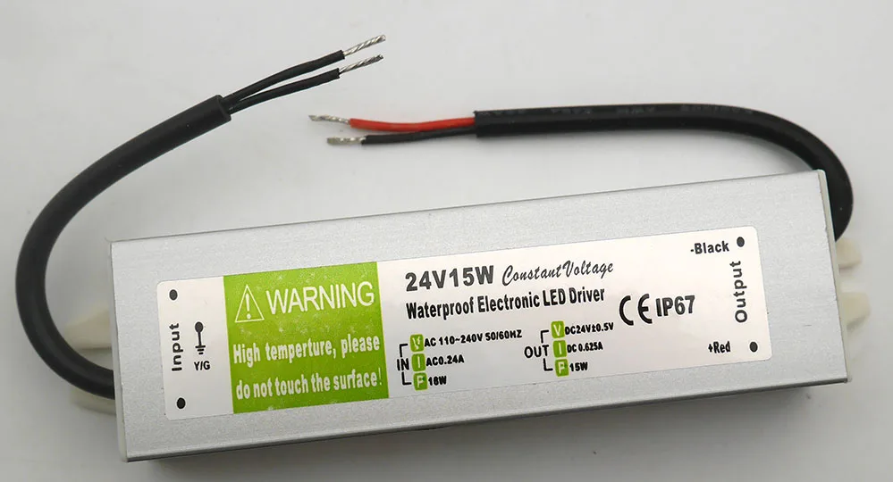 DC12V 24В 10 Вт/15 Вт/20 Вт/30 Вт/36/45 W/50 W/150 W Светодиодный Питание адаптер Водонепроницаемый IP67 Светодиодный драйвер Трансформатор для светодиодные ленты светильник