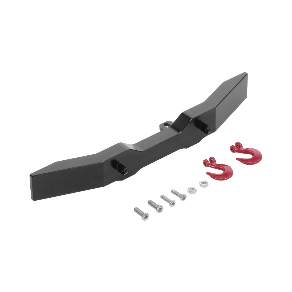 Металлический передний бампер с буксировочным прицепом для WPL B14 B24 B16 B36 RC Truck Crawler