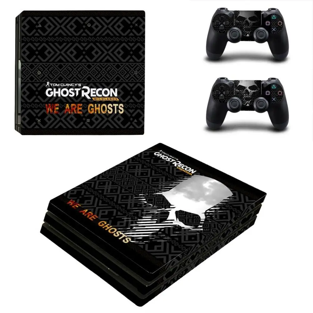 Наклейка на консоль и контроллер Tom Clancy's Ghost Recon Wildlands PS4 Pro | Электроника