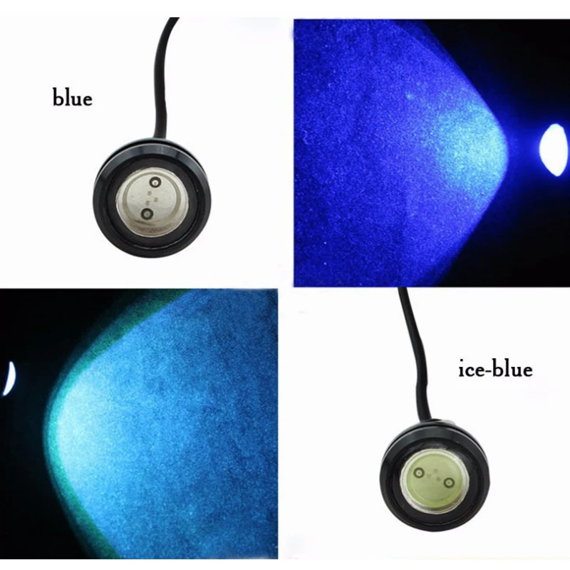 1 шт. 18 мм автомобиля светодиодный светильник орлиный глаз дневного Waterpproof