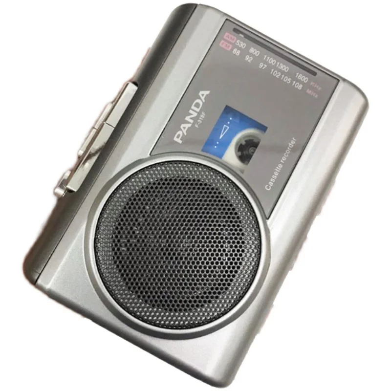 

Panda F-318 FM MW Radio Tape Walkman Cassette Recording Small Retro Nostalgic Portable Player