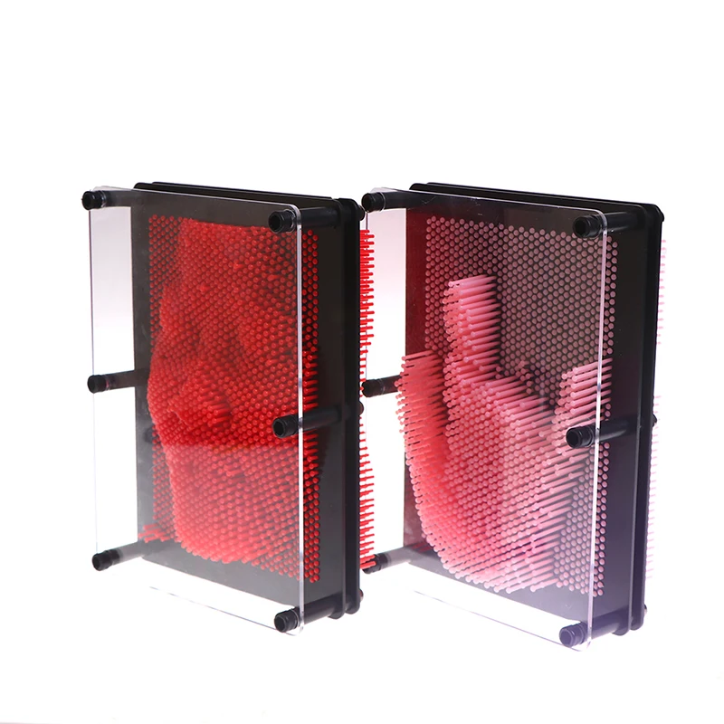 

3D Antistress Clone Fingerprint Needle Painting Handprint 3D Hand Model Changeable Needle Painting Plastic Fingerprints