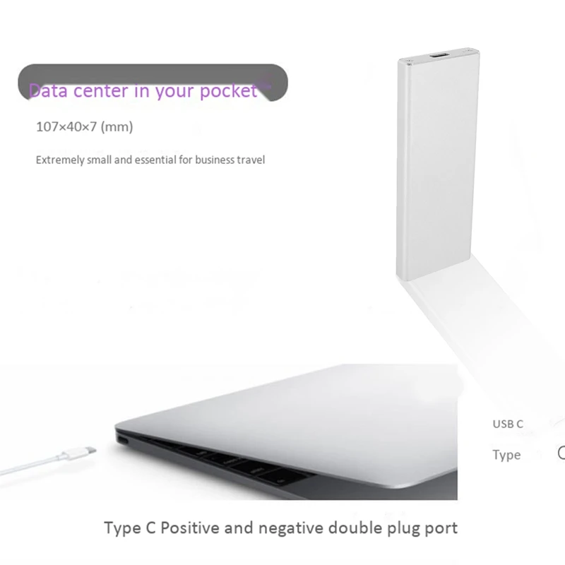 SRAPC089 Hard Disk Box, M.2/Ngff to Usb3.1 Type-C Adapter Box, Ngff Ssd to Usb3.1 Mobile Hard Disk Box