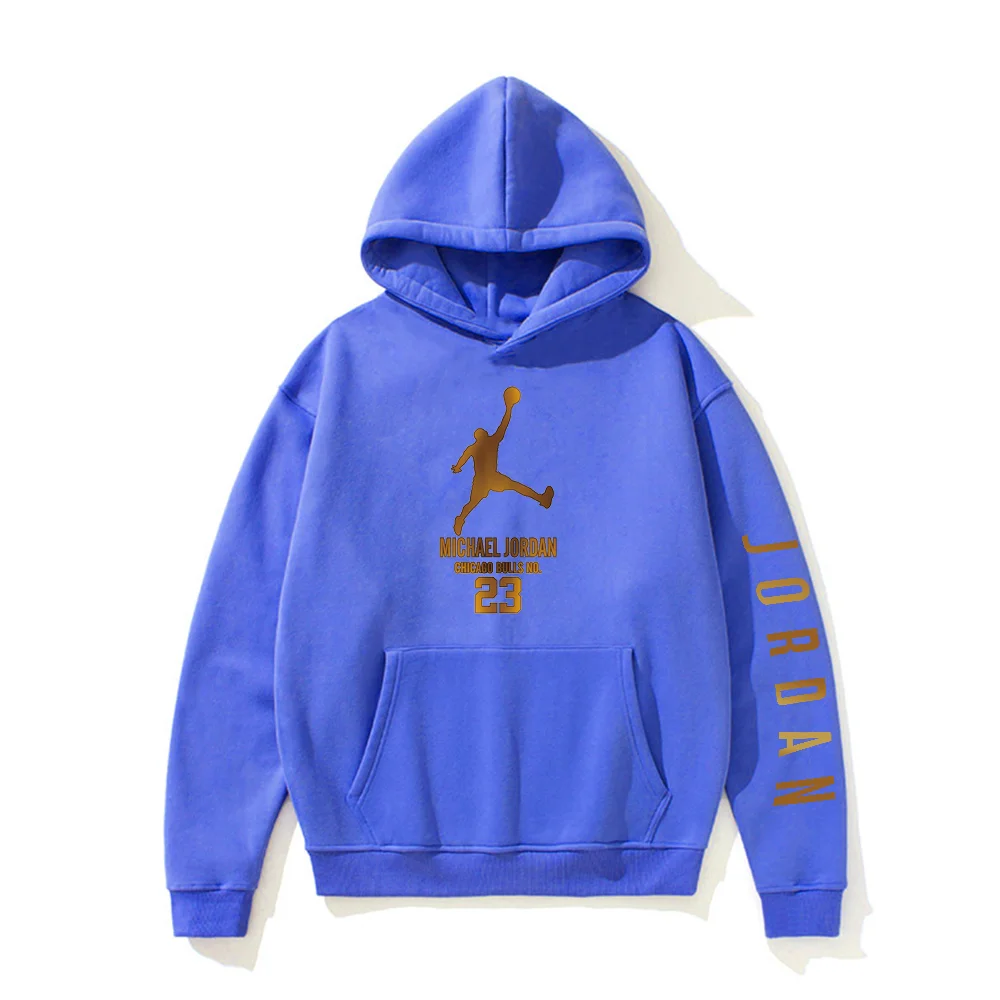 

Winter Men's Cashmere Hoodie High-end Casual Men's Hoodie/Street Sweatshirt JORDAN23 Sports Pullover Ladies Hoodie