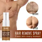 Спрей для перманентного удаления волос Pansly, 8 минут удаления волос, спрей для депиляции волос, бороды, зоны бикини