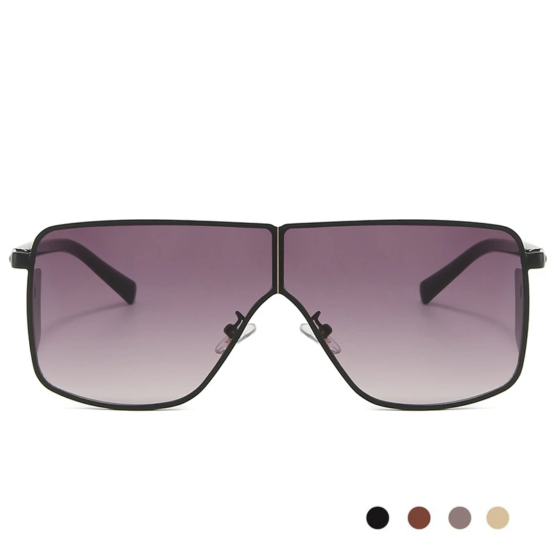 Солнцезащитные очки в стиле панк летние с градиентными линзами океане и море