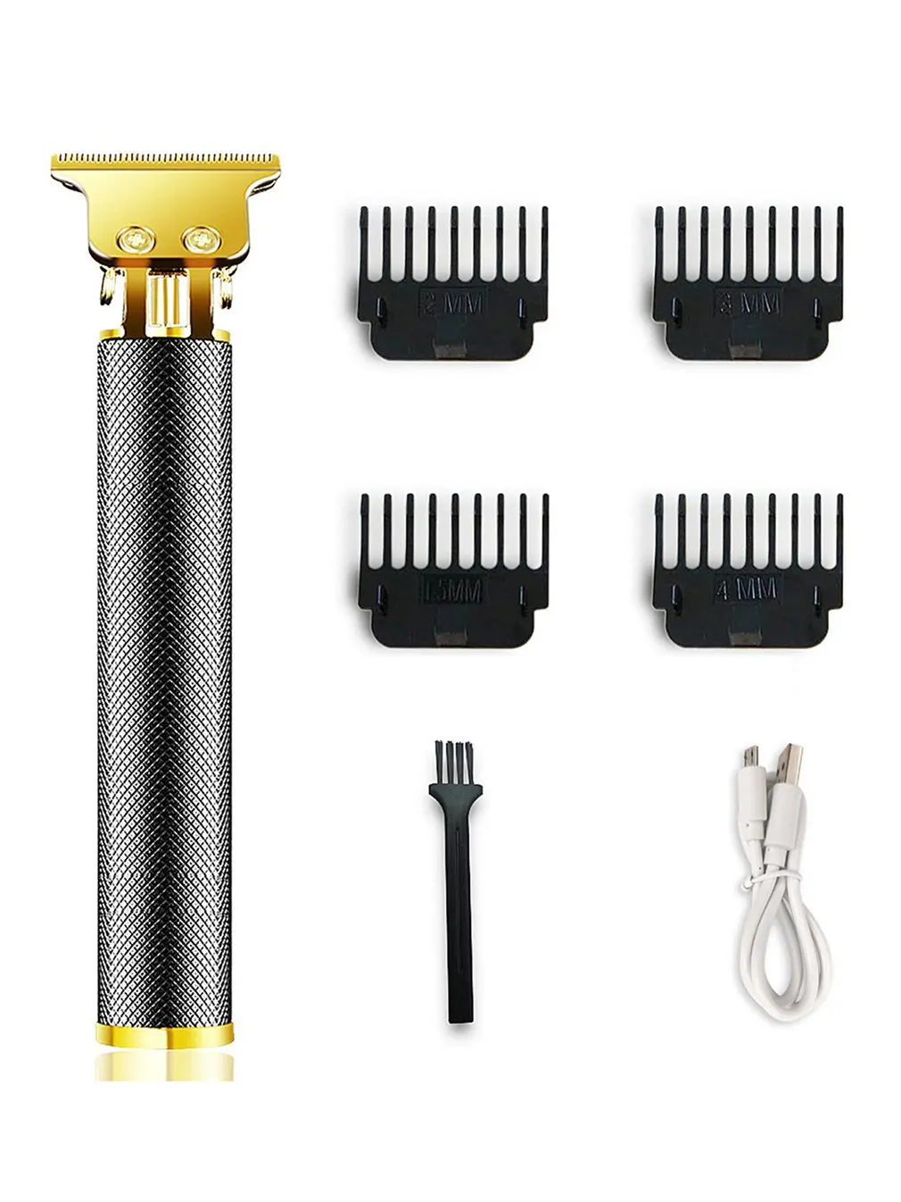 

Hair Clippers Cordless USB Rechargeable Grooming Kits T-Blade Close Cutting Trimmer For Men Bald Head Beard Shaver Barber Shop