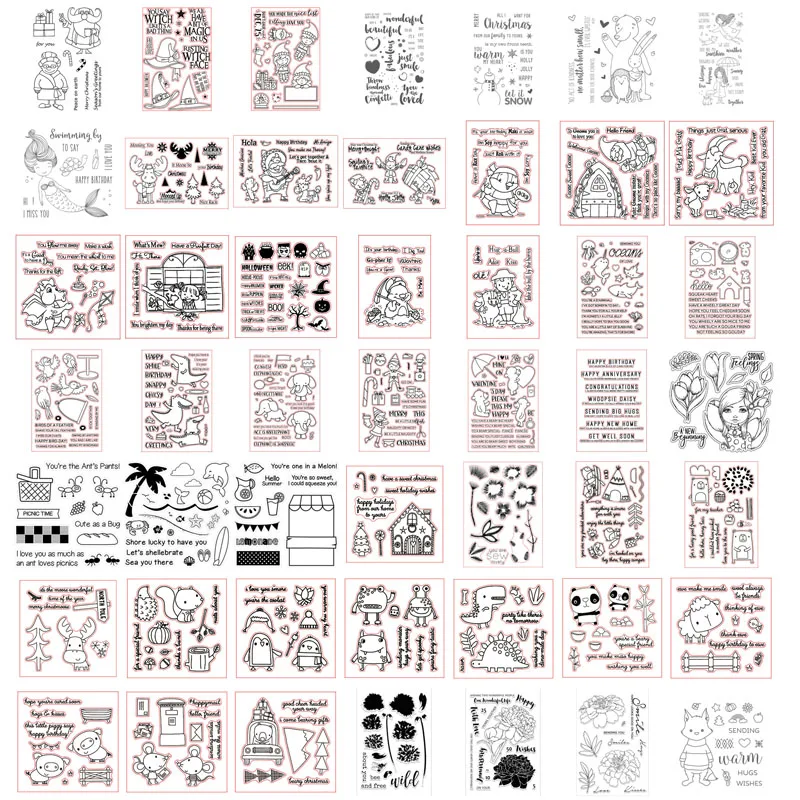 

All 72% discount Clearance Clear Stamps 2021 for Scrapbooking Crafts Cards 2