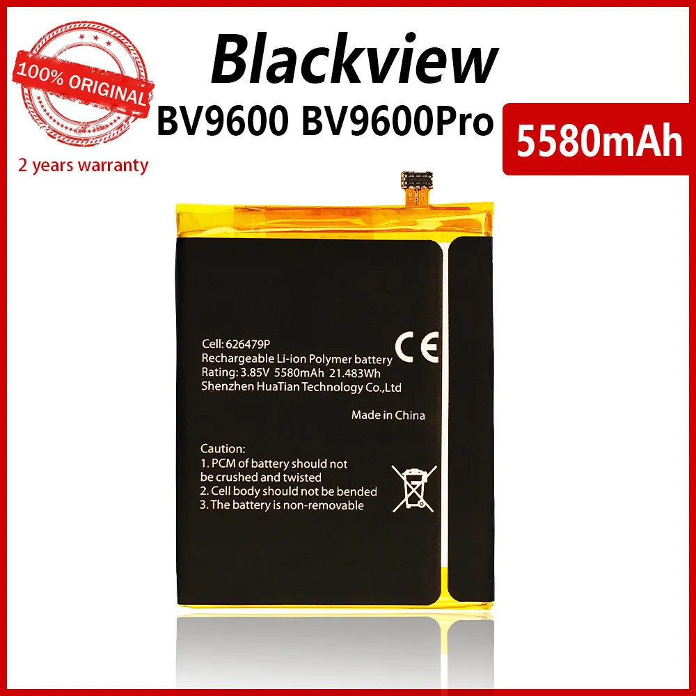 100 genuine battery for blackview bv6000 bv7000 bv8000 bv9000 pro bv9500 bv6800 a10 a60 r6 bv9700 bv9800 p10000 phone batteria free global shipping