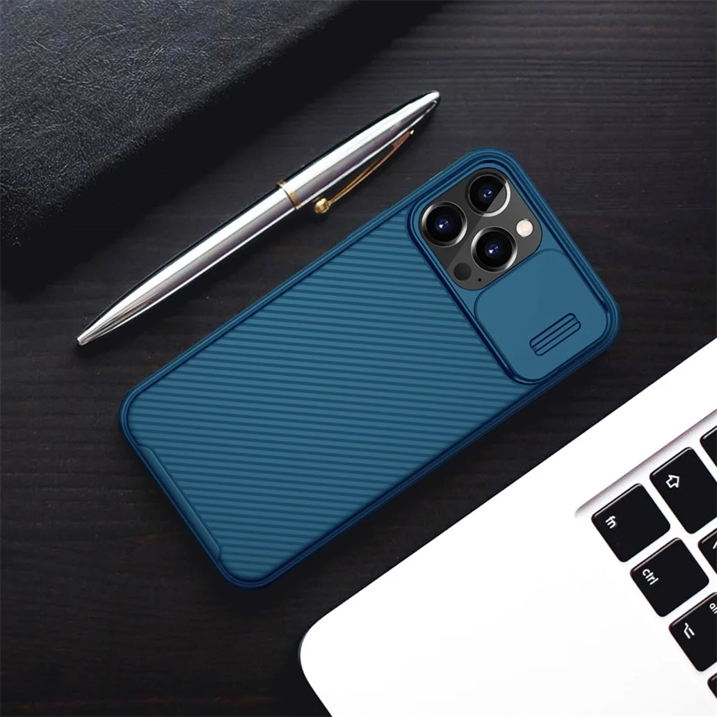 for iphone 13 12 pro max case nillkin camshield magnetic case support mag safe slide camera lens cover for iphone13 12 mini free global shipping