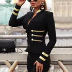 Куртка женская Байкерская на молнии, в стиле милитари