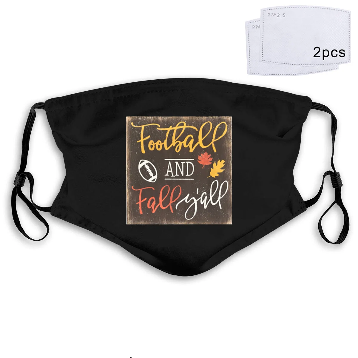 

Football And Fall Y'All Game Time Fun Cool Sports Masks Mask
