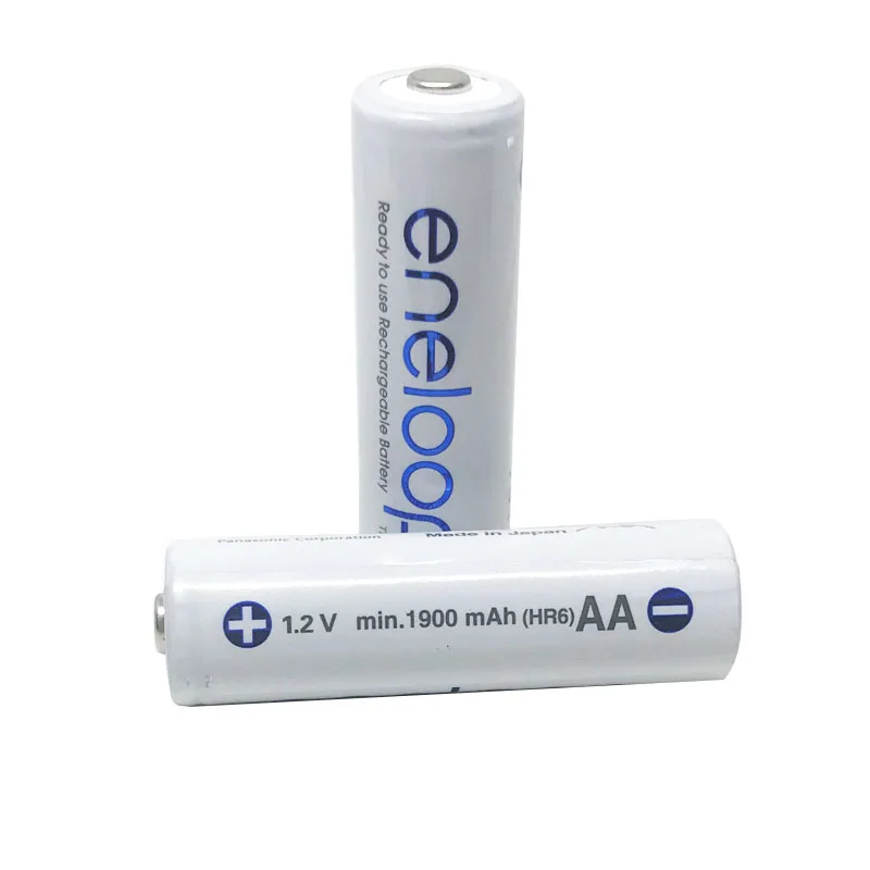 Panasonic 1,2 V 1900mAh Ni-MH AA батареи для камеры игрушка-фонарик предварительно заряженные аккумуляторы сделанные в Японии