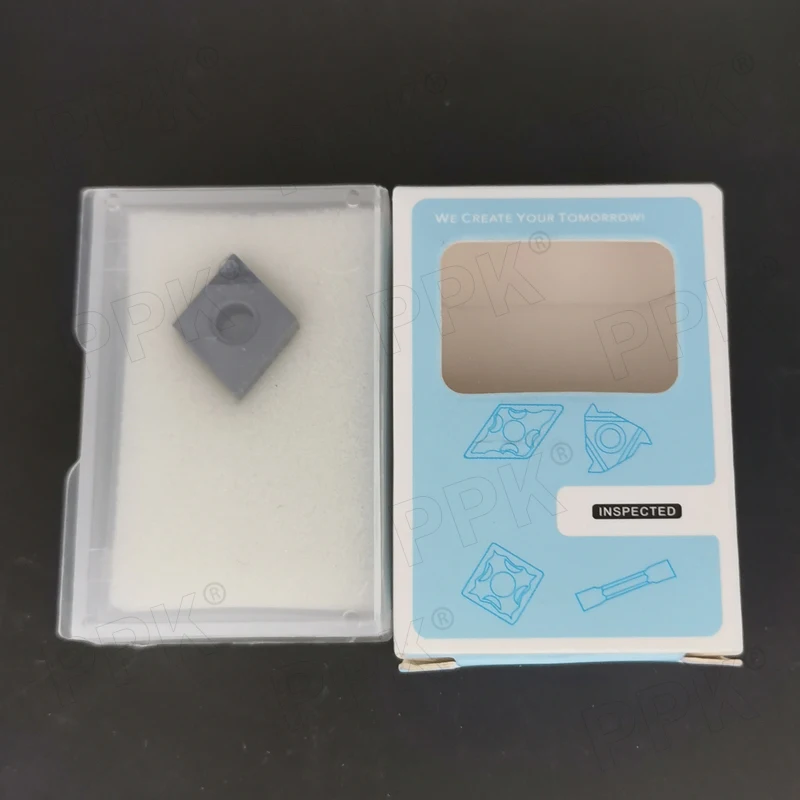 

High-precision 1pcs NEW PCD CNGT 120404 PCD Diamond CNC blade insert