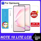 100% Оригинальный 6,7 ''AMOLED дисплей для Samsung Galaxy Note 10 Lite N770F ЖК сенсорный экран дигитайзер в сборе запасные части