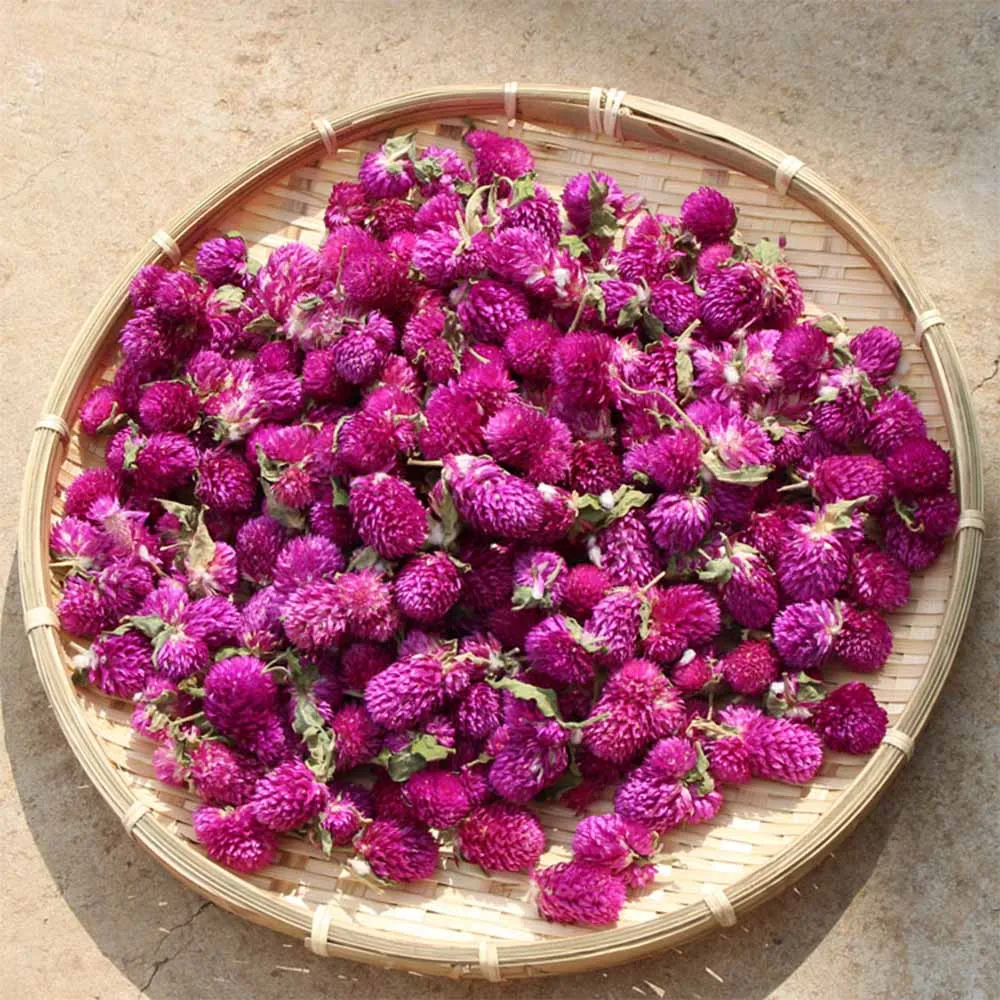 50 г/100 г фиолетовые бутоны Gomphrena globosa естественно высушенные цветы прессованные DIY