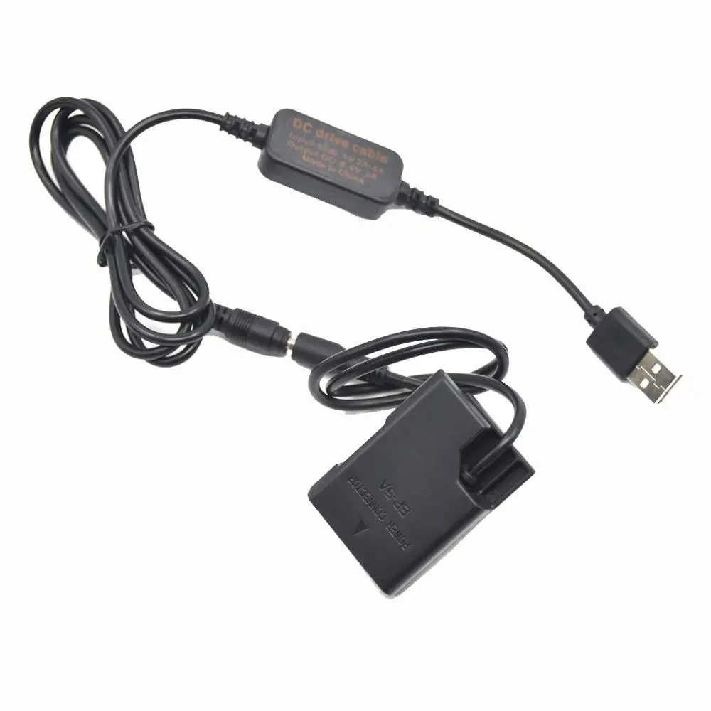 Usb кабель для внешнего аккумулятора Nikon P7800 P7100 D5500 D5600 D3300 D3400 D5100 D3200 D3100|usb power cable|power