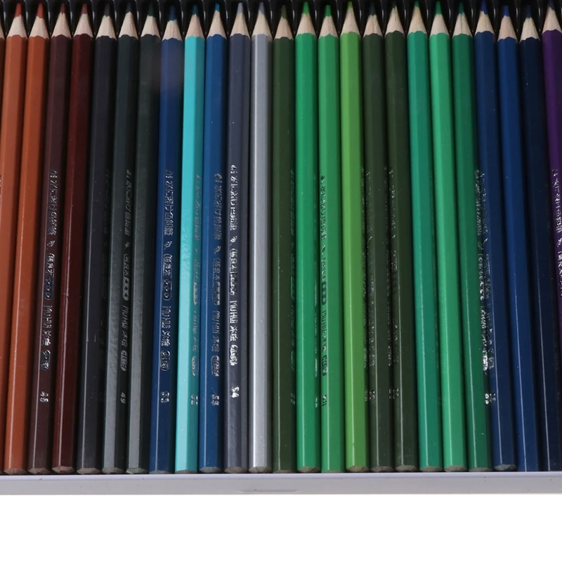 

72 Hand-Painted Pencil Oily Color Lead Paint Brush School Office Supplies Water Soluble Colored Drawing Tool Kit