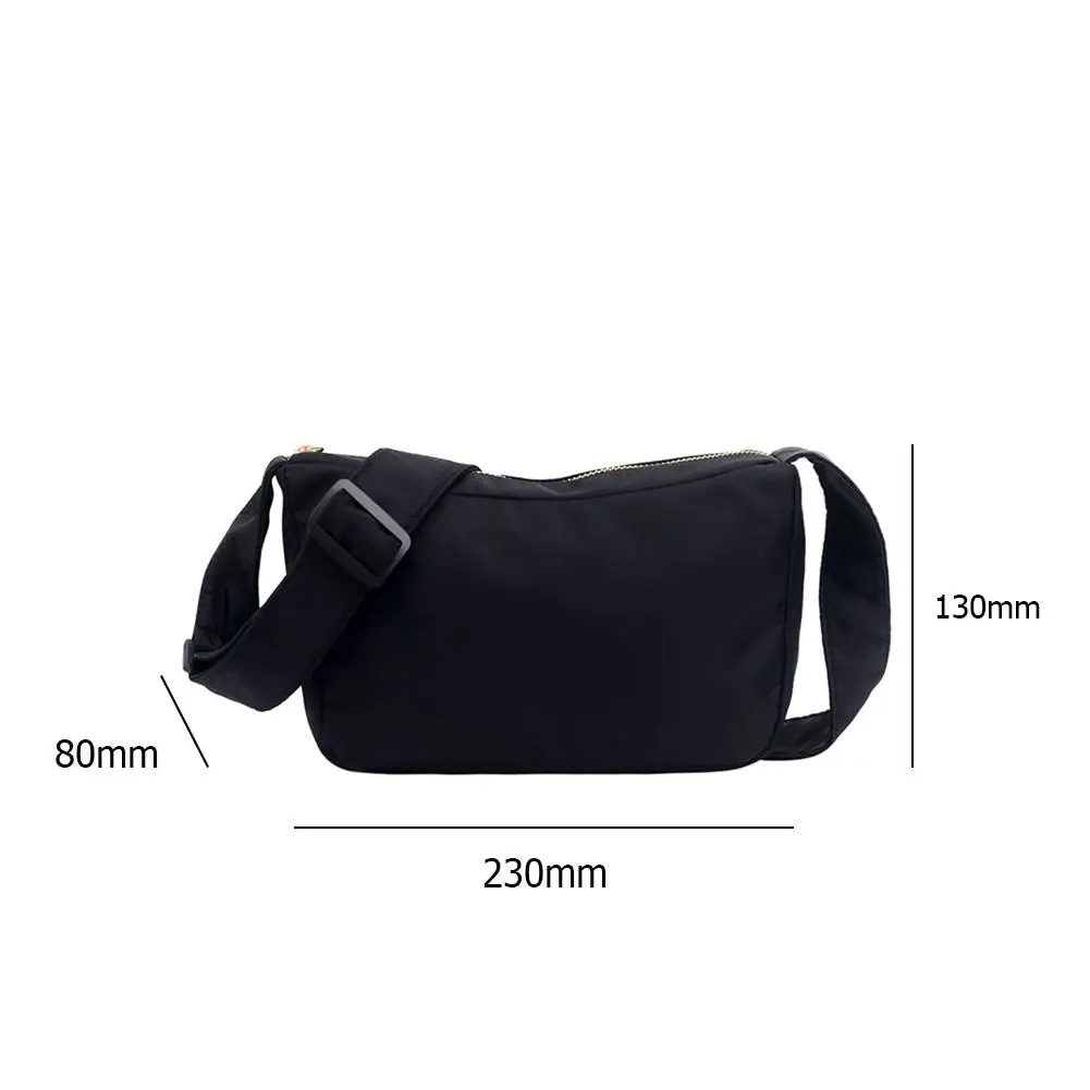 

New Fashion Handbags Delicate Texture Leisure Daily ShoppingWomen Fashion Wide Shoulder Bag Zipper Messenger Handbags