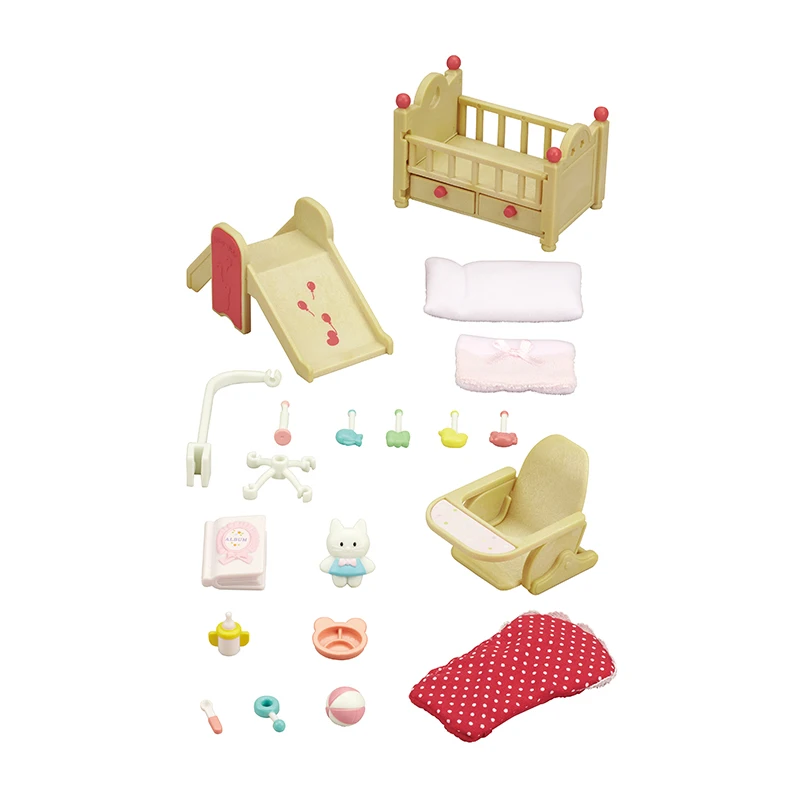 Мебель для кукольного домика Набор детских принадлежностей без фигурок 5288 |