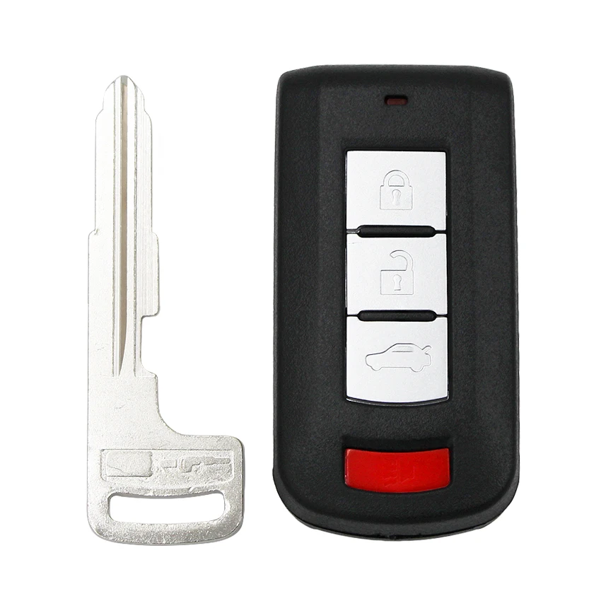 4 Button Remote Car Key Smart Keyless Go Entry 315MHz ID46 PCF7952A Chip OUC644M-KEY-N for Mitsubishi Lancer Outlander Galant | Автомобили