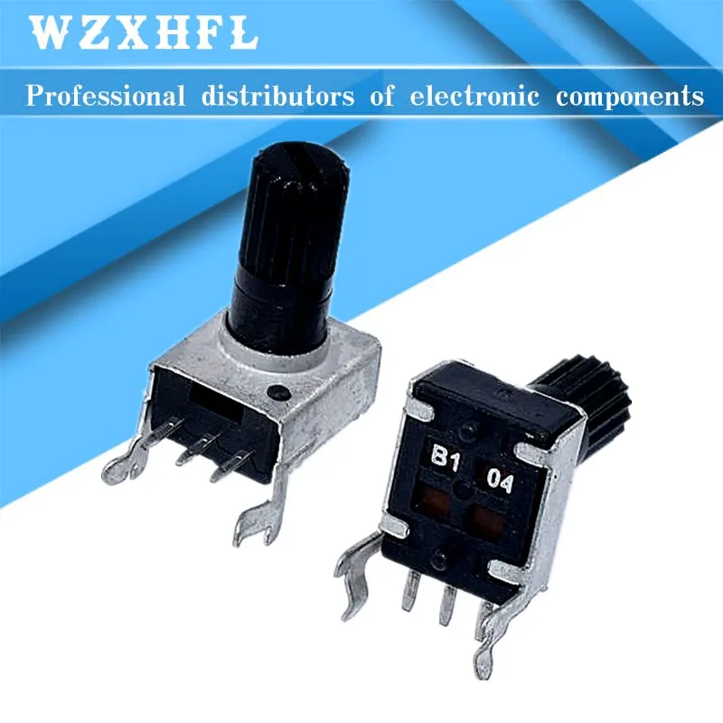 

10 шт. горизонтальный 12,5 мм вал RV09 1K 2K 5K 10K 20K 50K 100K 1M 0932 регулируемый резистор 0932 3-контактный поворотный потенциометр с уплотнением