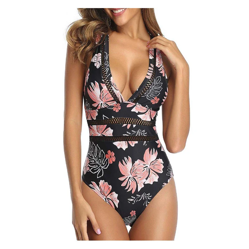 

Women's Swimming Wading Oversize Sexy Swimsuit Bikini High Waist Swimwear Bathing Women Biquini Push Up Beach Dress Plus Size