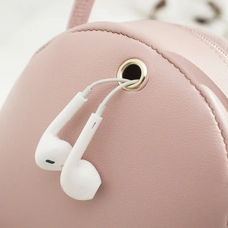 Женский Уличная мини рюкзак для девочек из искусственной кожи школьная сумка