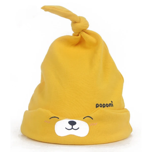 Cotton Infant Hat Cute Comfort Cartoon Baby Caps Toddlers Sleep Hats Headwear | Детская одежда и обувь