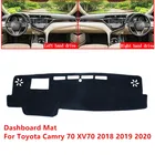 Высококачественный коврик для приборной панели автомобиля для Toyota Camry 70 XV70 2018 2019 2020, Солнцезащитный коврик, коврик для приборной панели, аксессуары