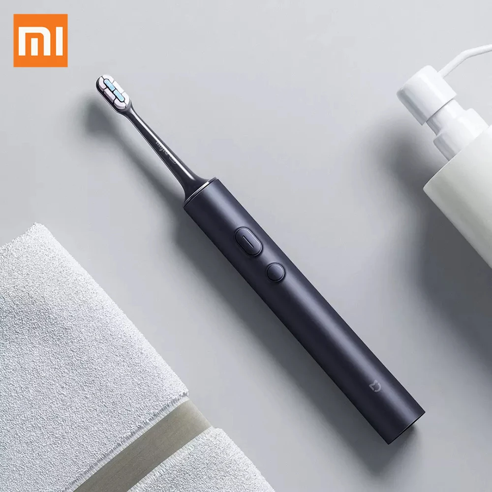 

Xiaomi Mijia Sonic Electric Toothbrush T700 Soft Bristles Personalise Cleansing Led Screen Wireless Charging Support Mijia App