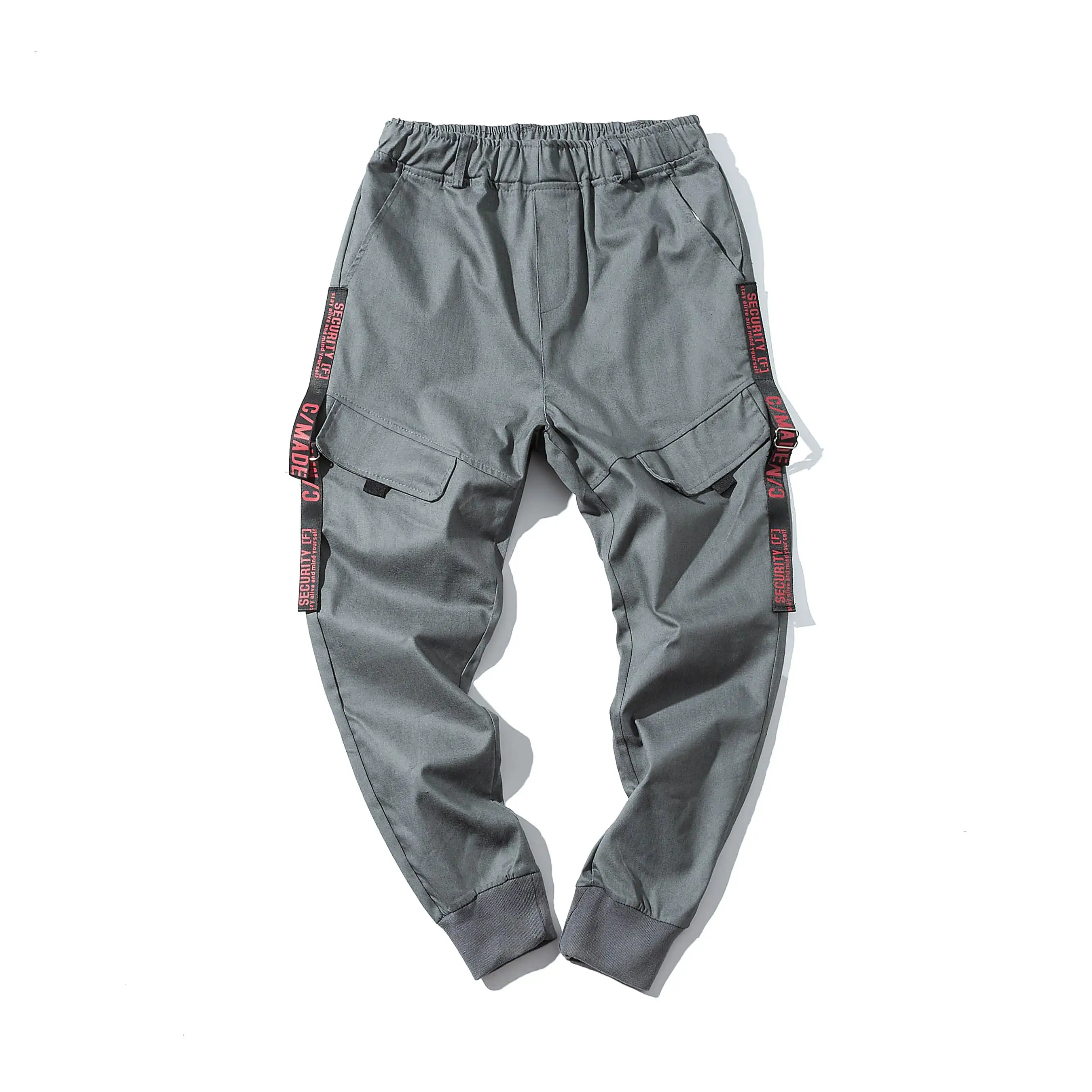 

Streetwear Cargo Harem Pants Mens Casual Joggers Trousers Male 2020 Spring Hip Hop Fashion Men Sweatpants Multi-Pocket
