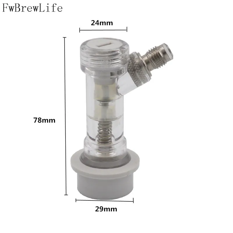 Регулируемый предохранительный клапан в сборе с блокировкой измерительный