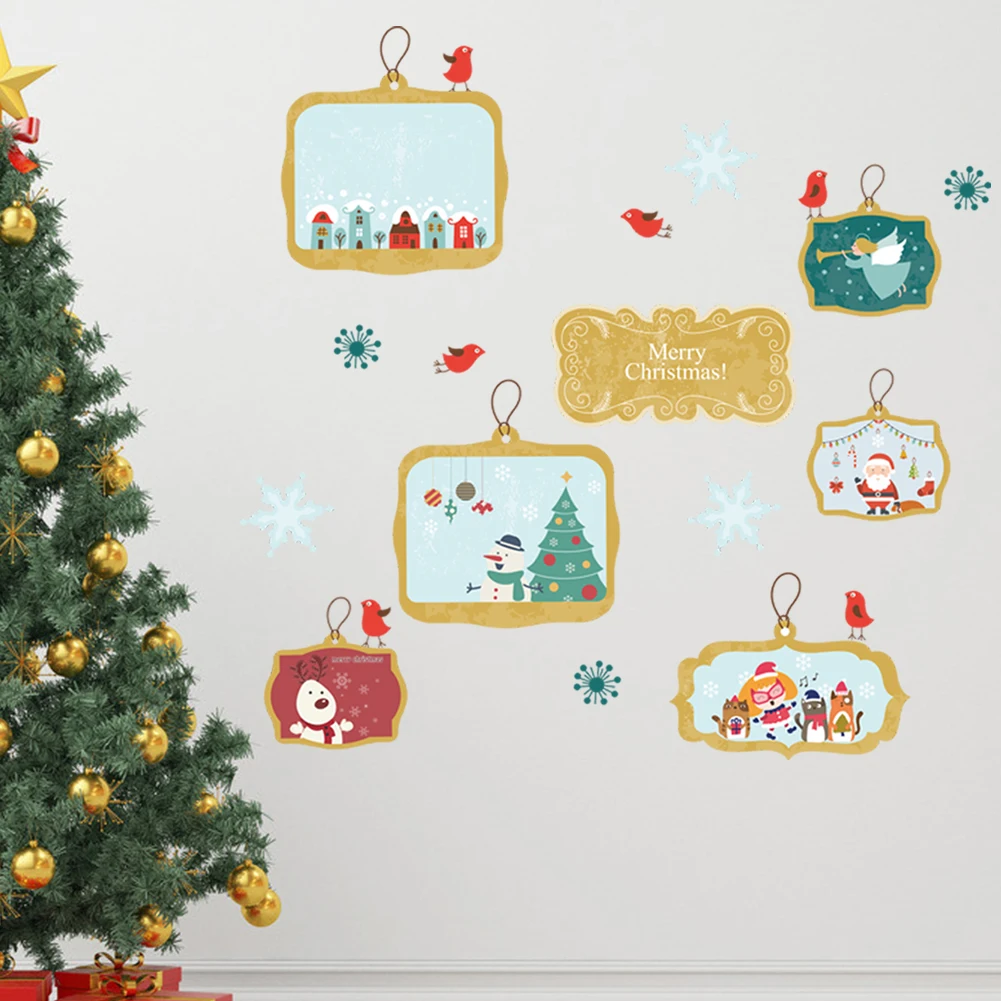 Мультяшный Рождественский тематический элемент для магазина домашний декор