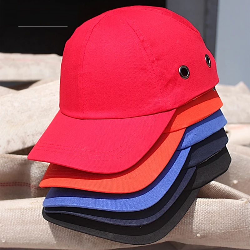 Breathable Summer Helmet Light Anti-collision Protection Baseball Cap Liner ABS Shell Bump Workshop Bicycle Safety Helmets | Безопасность