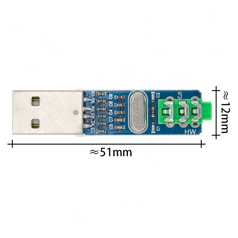 5 в Мини PCM2704 USB DAC HIFI USB звуковая карта USB power DAC декодер плата модуль