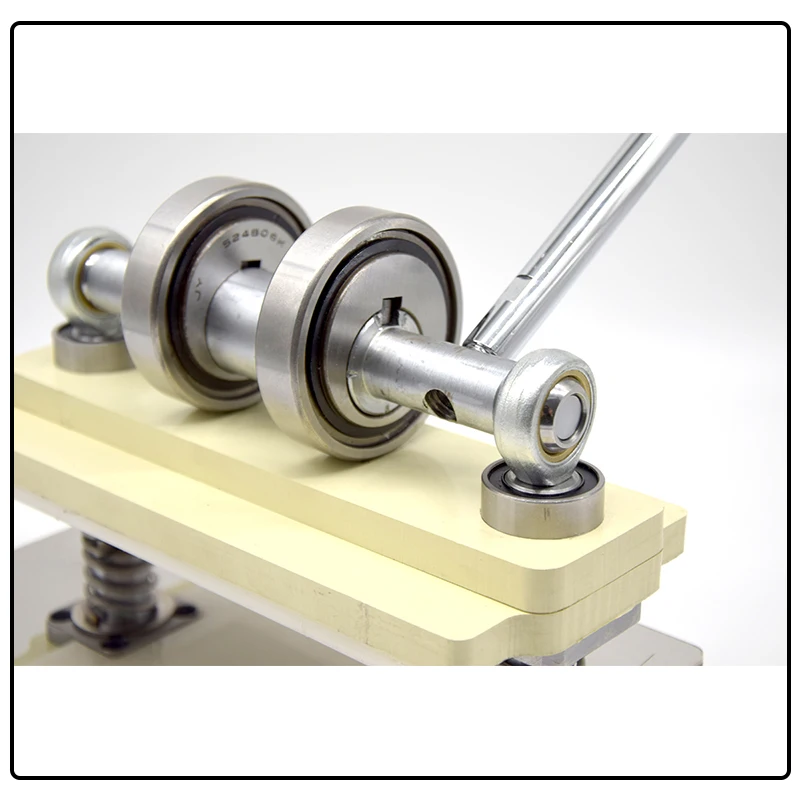 Машина для формовки двойного колеса ручной резки кожи фотобумага ПВХ/Эва лист