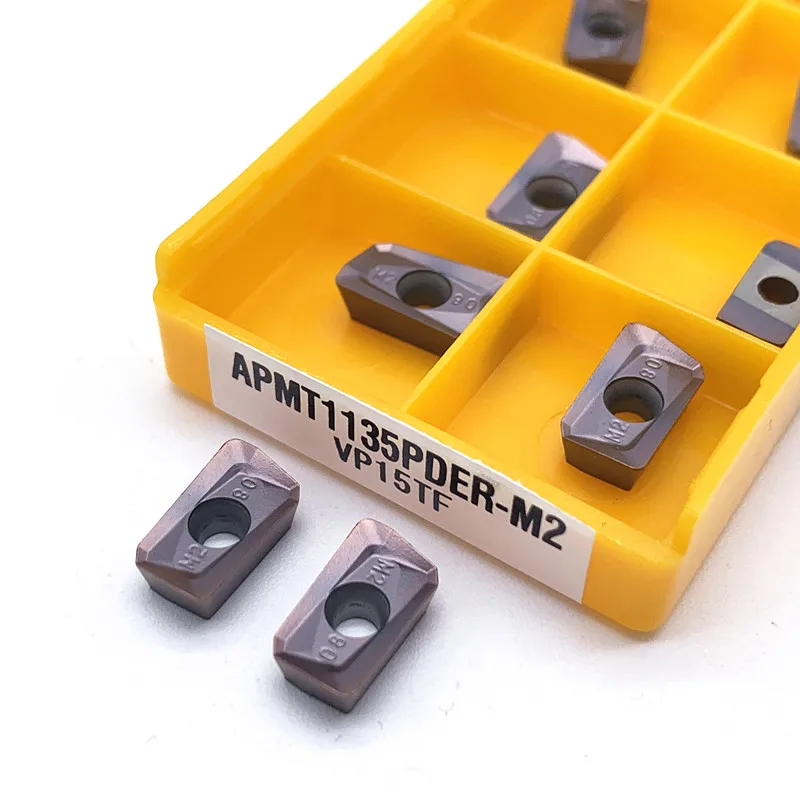 10 шт. APMT1135 PDER M2 H2 VP15TF фрезерная фреза ЧПУ Инструменты|Токарный инструмент| |