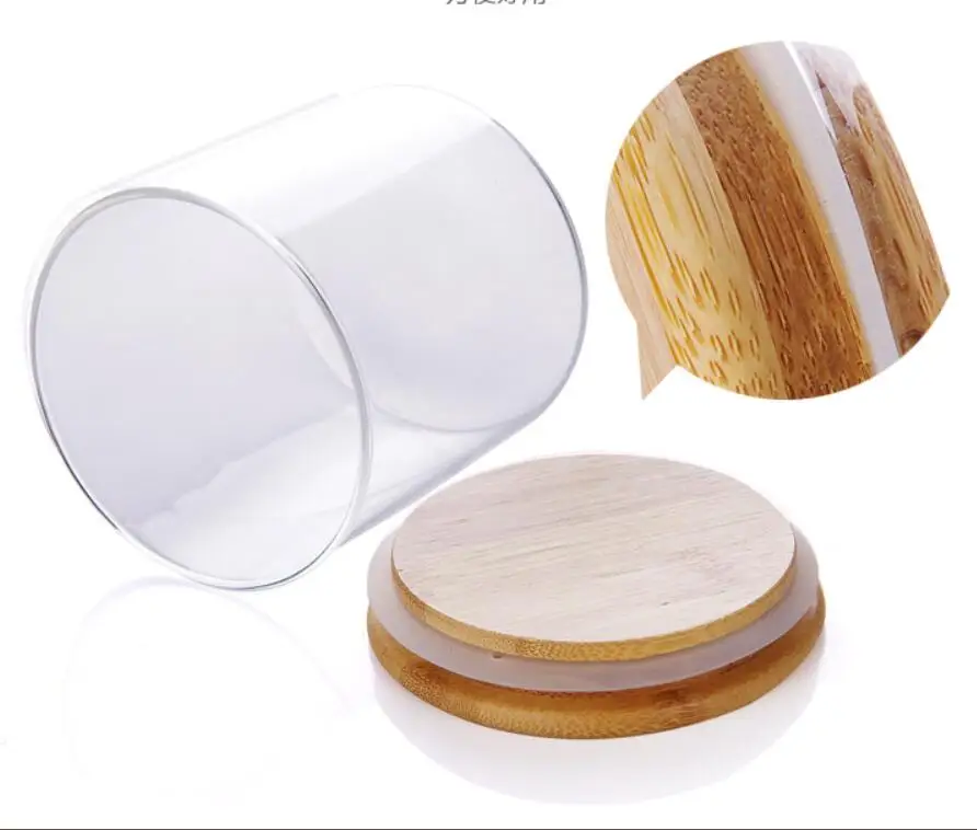 Оптовая продажа изготовление свечей стеклянный герметичный горшок из