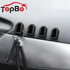 4 шт. автомобиль Стикеры автомобильный держатель крючки, органайзер, хранилище, сумочка, самоклеющиеся для USB кабеля наушников брелок багажник сумка Крепежная Скоба