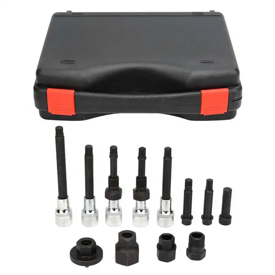 

sliding door lock handle auto accessories 12Pcs Car Alternator Freewheel Pulley Replacement Accessory Removal Install