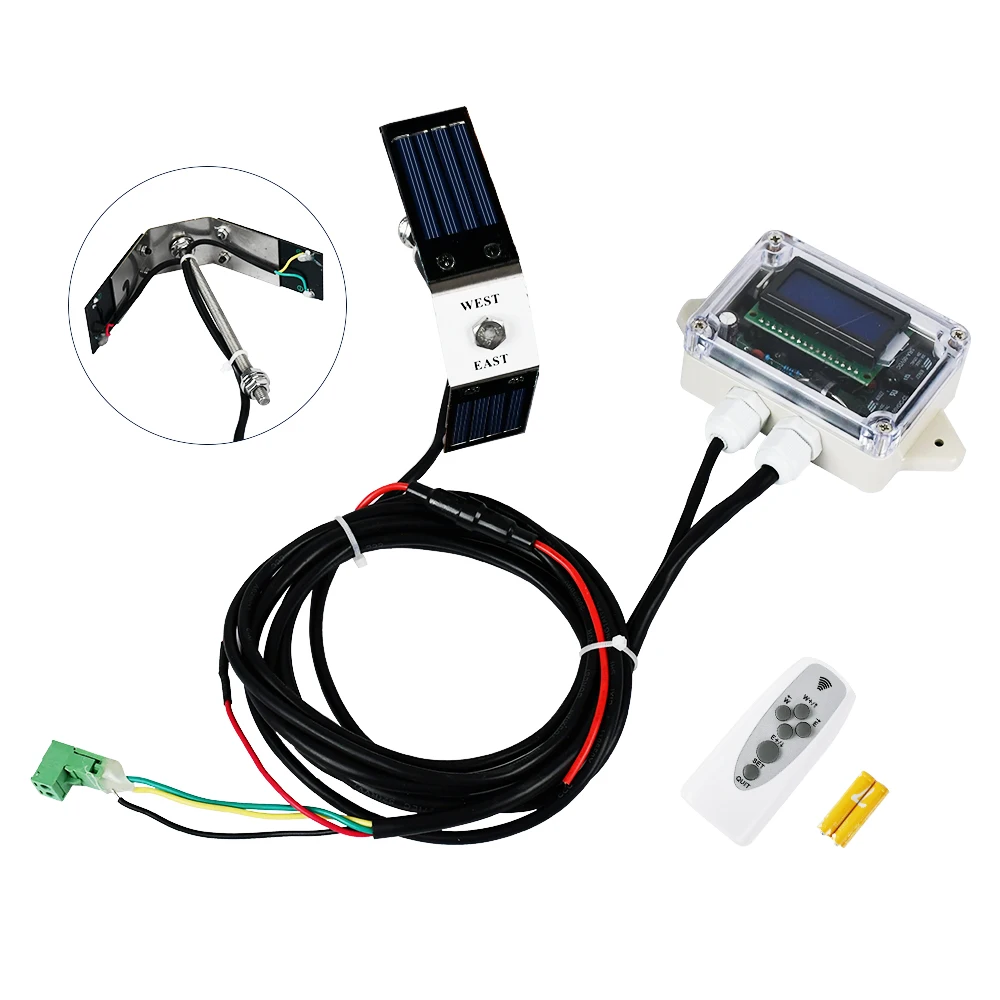 DC House 100 Вт солнечная панель слежения одноосный полный электронный трекер