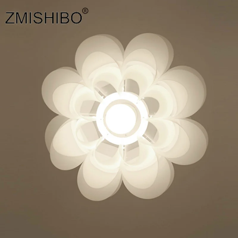 ZMISHIBO DIY Лотос абажур PP потолочный подвесной светильник гостиной кафе ресторана