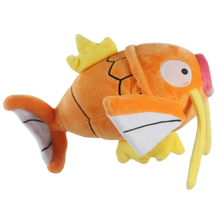 Мультфильм плюшевые Magikarp Плюшевые игрушки Аниме мягкие куклы Мягкие Фигурки игрушки 21 см Magikarp для детей подарок