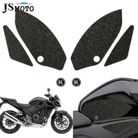 motorcycle fuel tank traction pad 3d anti skid sticker knee grip side protective decal for honda cbr500r cbr500r abs 2013 2015