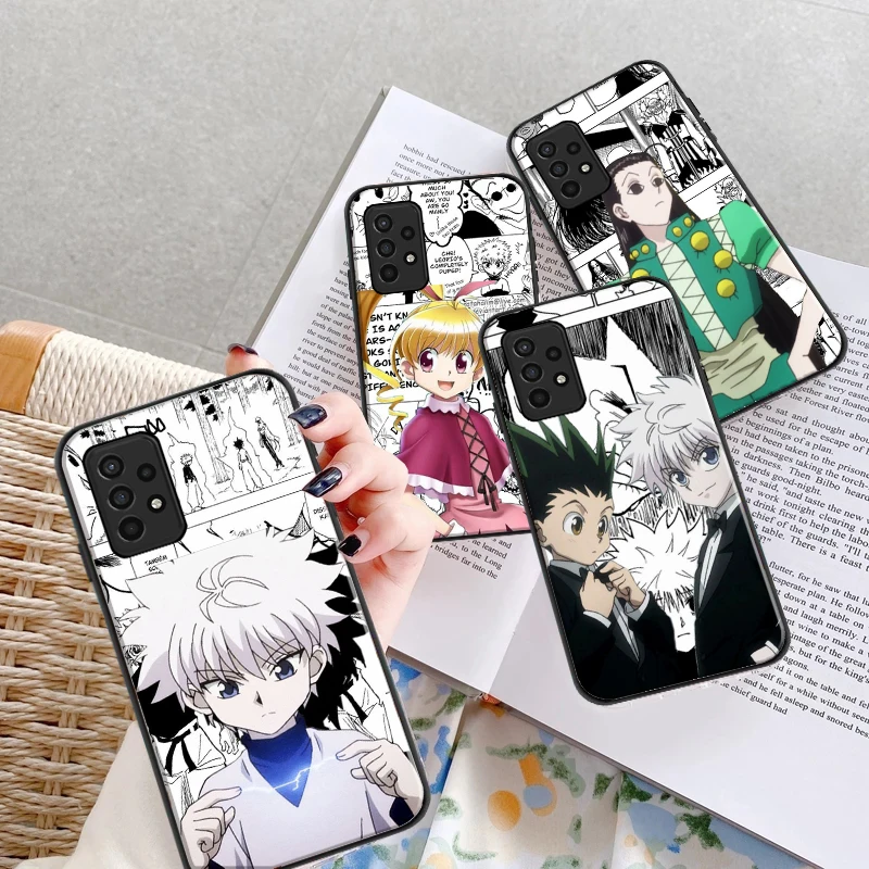 

Amine Hunter X Hunter Killua HXH Case Funda For Samsung Galaxy A41 A51 4G 5G A52 4G 5G A71 4G 5G A72 4G 5G Back Cover Coques