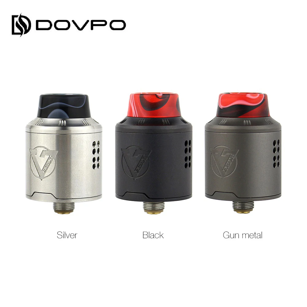 Оригинальный вариатор DOVPO RDA с двойной катушкой обслуживаемый атомайзер 24 мм BF Fin