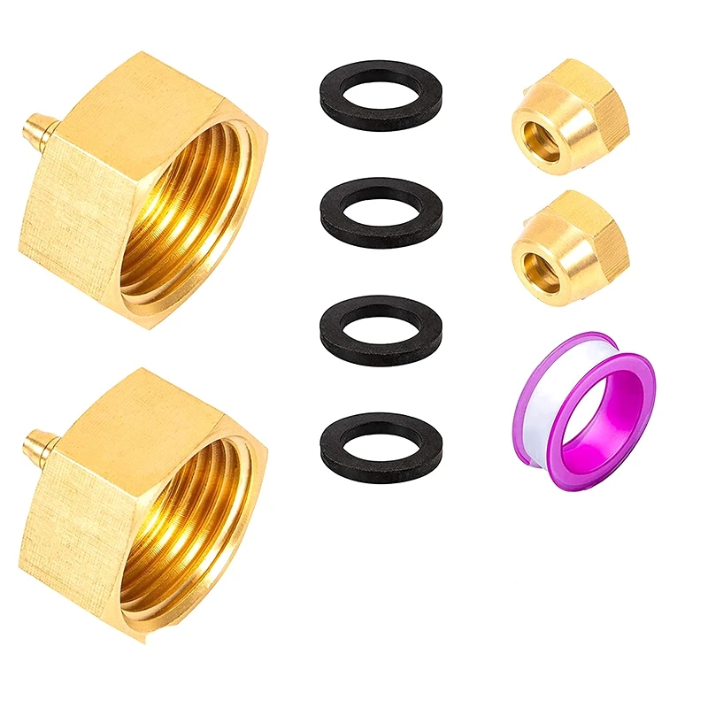 

Адаптер для садового шланга AT69 -2 шт., переходник с внутренней резьбой 3/4 дюйма на трубку 1/4 дюйма для водяного шланга, конвертер 3/4 дюймовый дл...