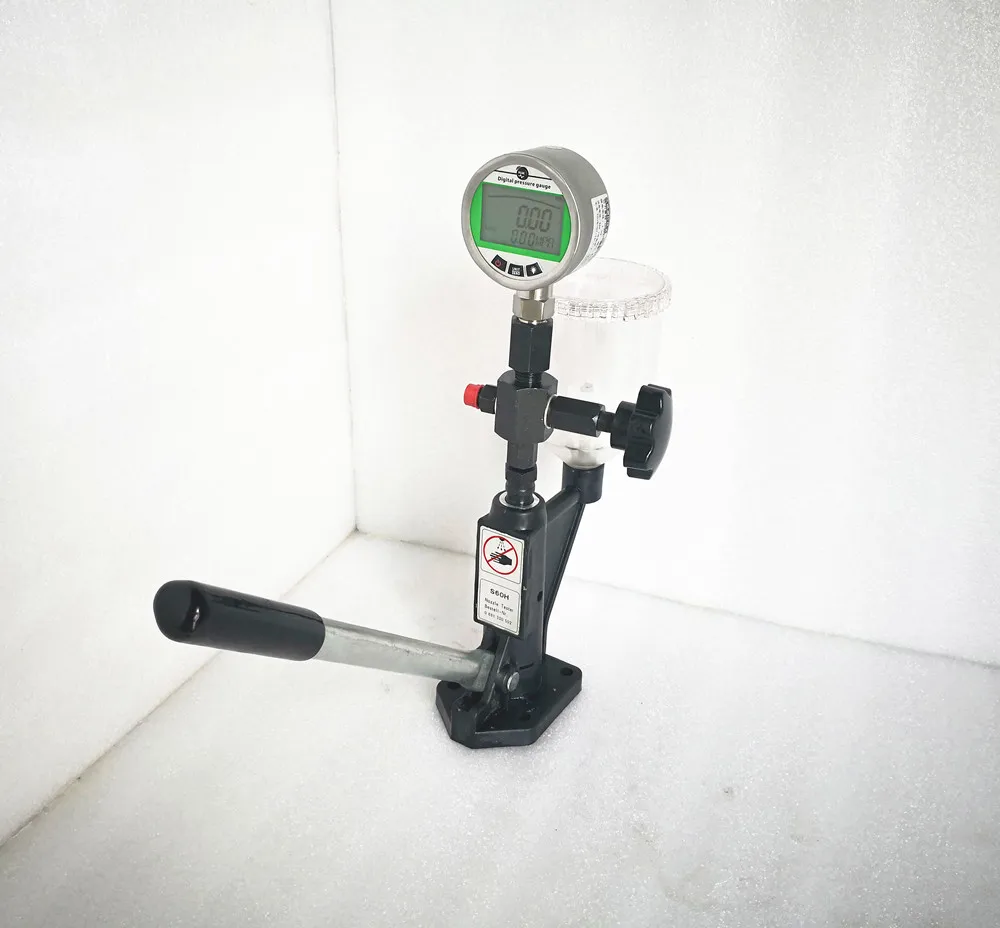 Новинка! Манометр с цифровым дисплеем 0-60 МПа для дизельного топлива, прибор для проверки инжектора с общей топливной магистралью S90H, инструмент для общей топливной магистрали