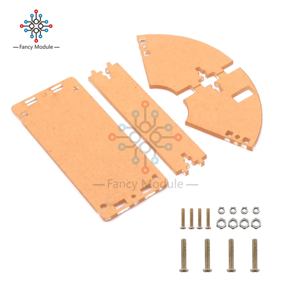 Прозрачная акриловая оболочка для ЖК-дисплея 1602 ЖК-экран с винтом/гайкой